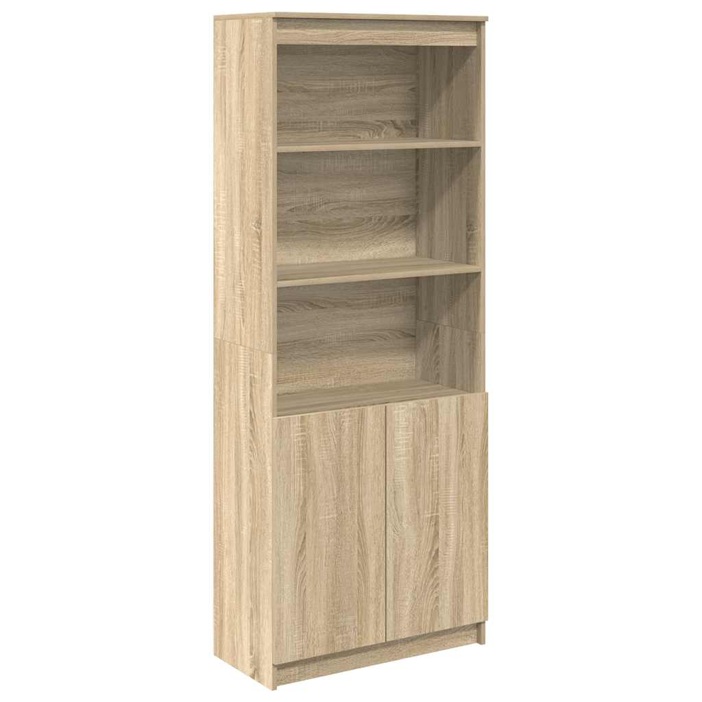 VXL8721158713230 a en hd 1 Dulap înalt, stejar sonoma, 70x35x180 cm, lemn prelucrat Dulap înalt, stejar sonoma, 70x35x180 cm, lemn prelucrat - imagine 2