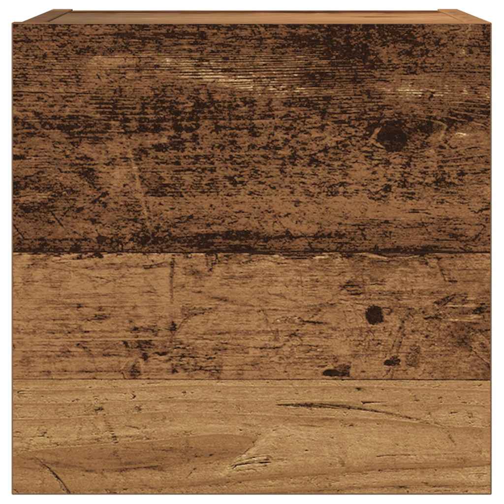 VXL8721158760296 g en hd 3 Set dulap TV 7 piese montat pe perete lemn vechi lemn prelucrat Set dulap TV 7 piese montat pe perete lemn vechi lemn prelucrat - imagine 5