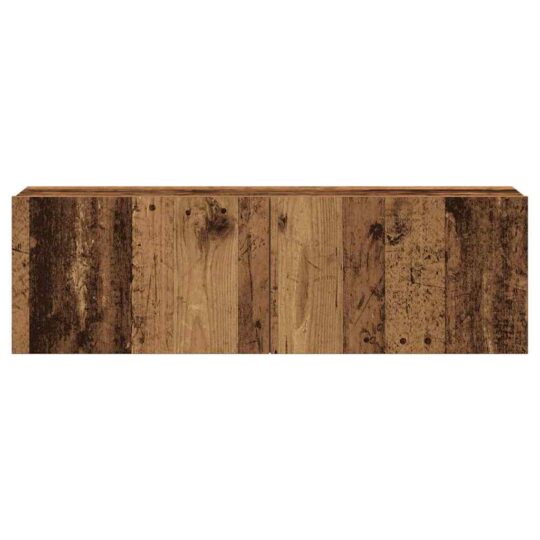 VXL8721158760296 g en hd 5 Set dulap TV 7 piese montat pe perete lemn vechi lemn prelucrat VXL8721158760296 g en hd 5