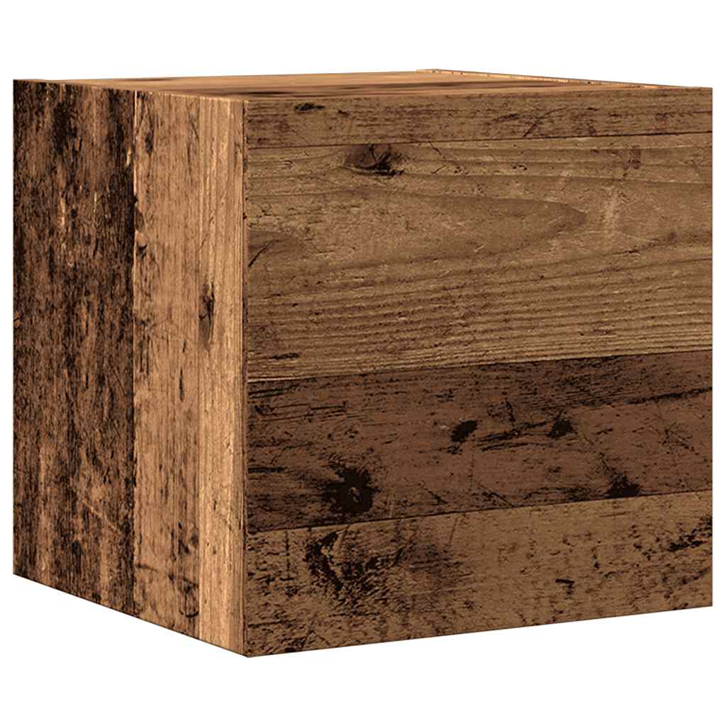 VXL8721158760951 g en hd 6 Set dulap TV 5 piese montat pe perete lemn vechi lemn prelucrat Set dulap TV 5 piese montat pe perete lemn vechi lemn prelucrat - imagine 8