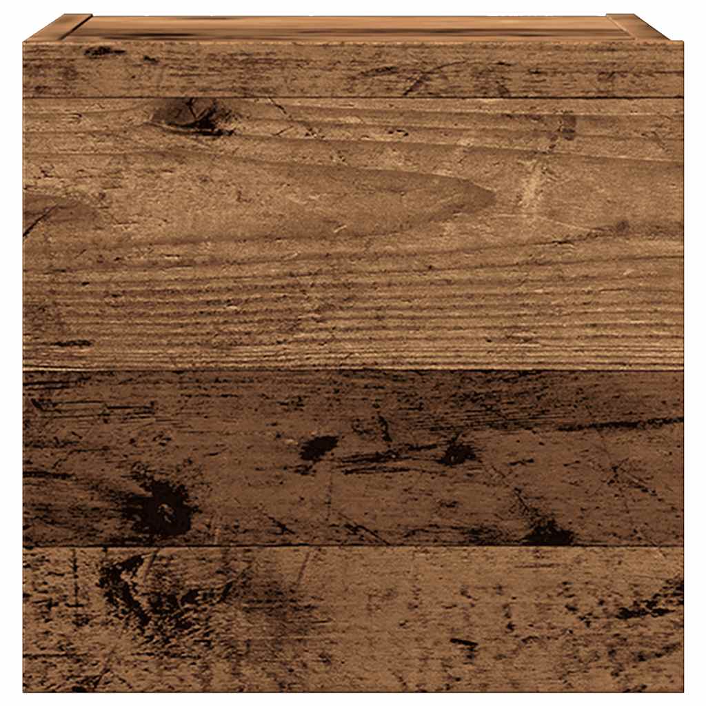 VXL8721158761156 g en hd 5 Set dulap TV 9 piese montat pe perete lemn vechi lemn prelucrat Set dulap TV 9 piese montat pe perete lemn vechi lemn prelucrat - imagine 7