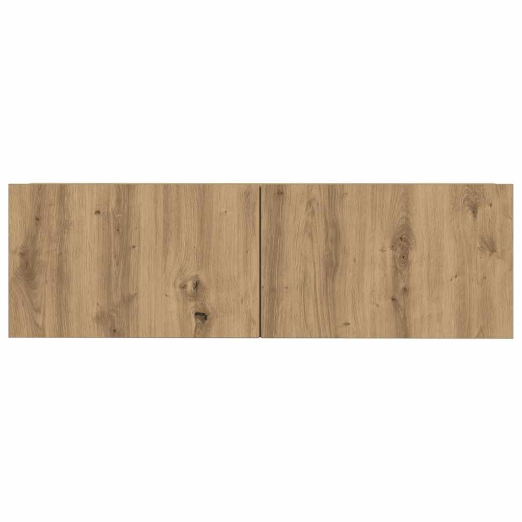 VXL8721158761163 g en hd 9 Set dulap TV 9 piese montat pe perete Stejar artizanal Set dulap TV 9 piese montat pe perete Stejar artizanal - imagine 11