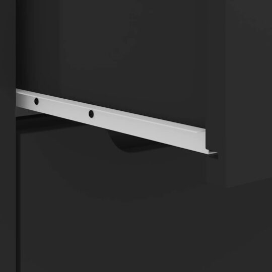 VXL8721158783103 g en hd 7 Noptiera "VISNES" Negru 45x40x50 cm Lemn prelucrat VXL8721158783103 g en hd 7