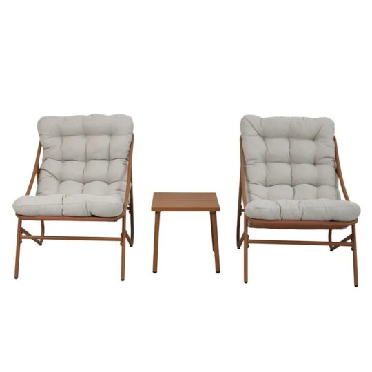 Alternative view of MARSEILLE Set mobilier terasă/grădină, 2 fotolii și măsuță