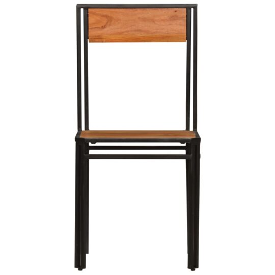 275846 3 Scaune de bucătărie, 6 buc., lemn masiv de acacia 275846 3