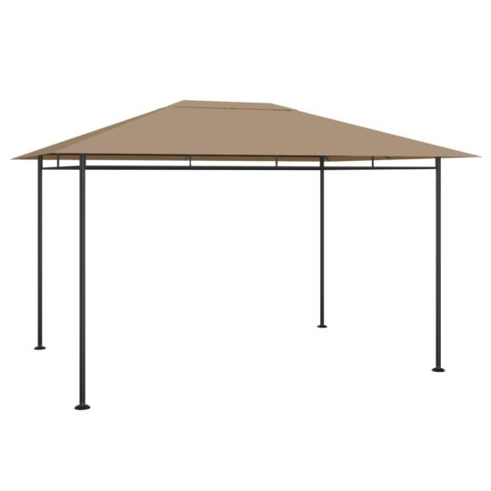 Pavilion, gri taupe, 384x281x270 cm, 180 g/m²