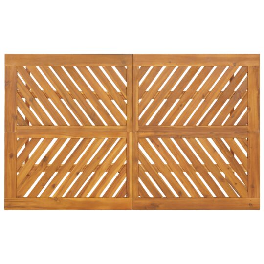 3154109 9 Set de masă pentru grădină 5 pcs Maro 150 x 90 x 74 cm 3154109 9
