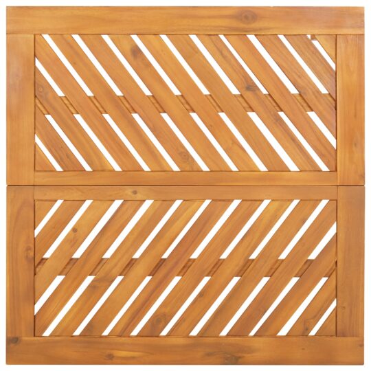3154121 8 Set de masă pentru grădină 3 pcs Maro 90 x 90 x 74 cm 3154121 8