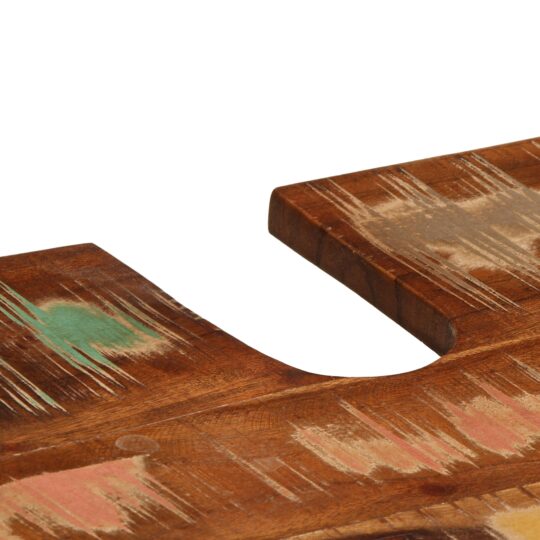 3305665 9 Set de mobilier pentru baie cu raft 4 pcs Lemn recuperat solid 3305665 9