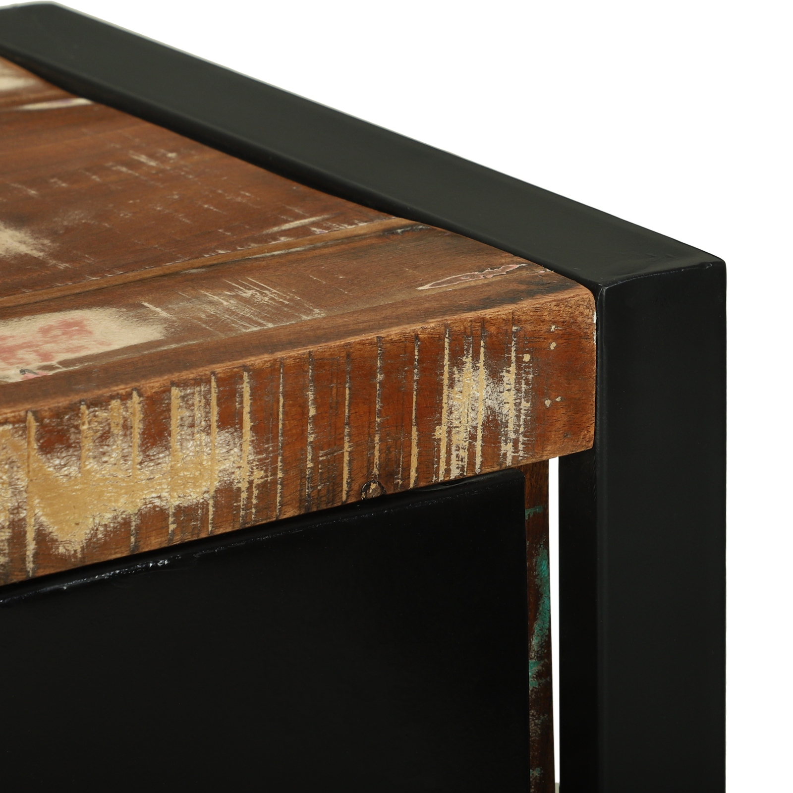 3305671 11 Set de mobilier pentru baie cu raft 4 pcs Lemn recuperat solid Set de mobilier pentru baie cu raft 4 pcs Lemn recuperat solid - imagine 11