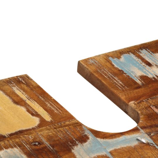 3305675 12 Set de mobilier pentru baie cu raft 4 pcs Lemn recuperat solid 3305675 12