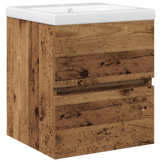 Alternative view of Dulap cu Chiuvetă Stejar negru 41 x 39 x 62 cm Lemn compozit