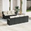 3345267 1 Set de canapele pentru grădină 8 pcs Negru Rattan poli 3345267 1