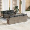 3345269 1 Set de canapele pentru grădină 8 pcs Gri Rattan poli 3345269 1