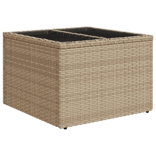 3345711 6 Set de canapele pentru grădină cu pernă 6 pcs Bej Rattan poli 3345711 6