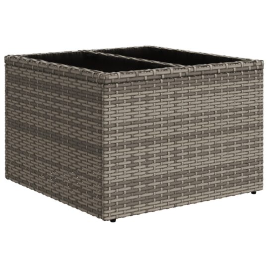 3345889 7 Set de canapele pentru grădină cu pernă 11 pcs Gri Rattan poli 3345889 7