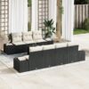3346967 1 Set de canapele pentru grădină 8 pcs Negru Rattan poli 3346967 1