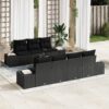 3346973 1 Set de canapele pentru grădină 8 pcs Negru Rattan poli 3346973 1