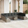 3347252 1 Set de canapele pentru grădină 11 pcs Gri deschis Rattan poli 3347252 1