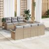 3347287 1 Set de canapele pentru grădină 8 pcs Bej Rattan poli 3347287 1