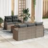 3347391 1 Set de canapele pentru grădină 6 pcs Gri Rattan poli 3347391 1