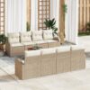 3347554 1 Set de canapele pentru grădină 9 pcs Bej Rattan poli 3347554 1