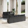 3348949 1 Set de canapele pentru grădină 8 pcs Negru 100 x 55 x 73 cm 3348949 1