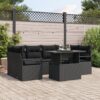 3357496 1 Set de canapele pentru grădină 7 pcs Negru Rattan poli 3357496 1