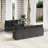 3357506 1 Set de canapele pentru grădină 8 pcs Negru Rattan poli 3357506 1