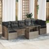 3357512 1 Set de canapele pentru grădină 8 pcs Gri Rattan poli 3357512 1