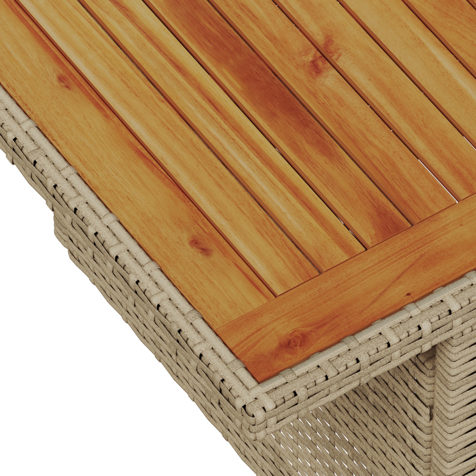 3358122 10 Set de canapele pentru grădină 11 pcs Bej Rattan poli Set de canapele pentru grădină 11 pcs Bej Rattan poli - imagine 10