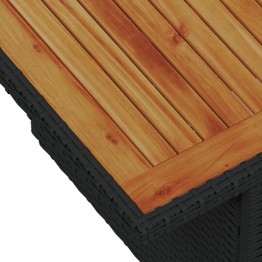 3358259 9 Set de canapele pentru grădină 6 pcs Negru Rattan poli 3358259 9