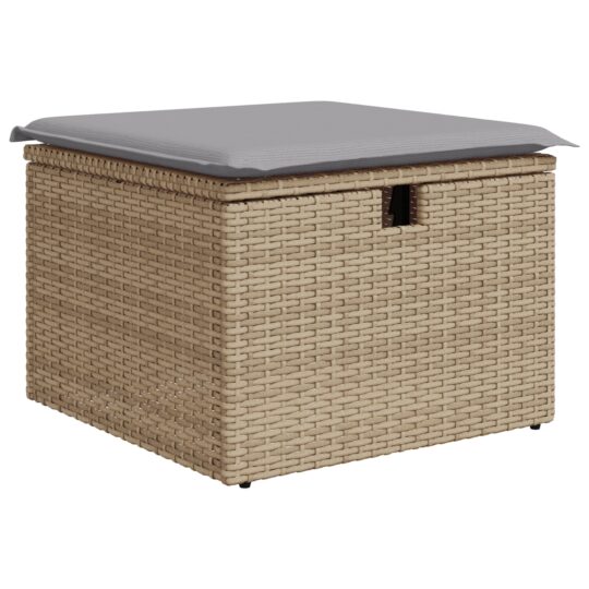 3359574 7 Set de canapele pentru grădină cu pernă 8 pcs Bej Rattan poli 3359574 7