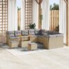 3361547 1 Set de canapele pentru grădină 13 pcs Bej poliratan 3361547 1