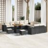 3362060 1 Set de canapele pentru grădină 13 pcs Negru poliratan 3362060 1