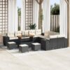 3362070 1 Set de canapele pentru grădină 14 pcs Negru poliratan 3362070 1