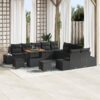 3362844 1 Set de canapele pentru grădină 13 pcs Negru Rattan poli 3362844 1