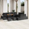 3362849 1 Set de canapele pentru grădină 14 pcs Negru Rattan poli 3362849 1