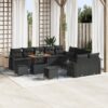 3363754 1 Set de canapele pentru grădină 13 pcs Negru Rattan poli 3363754 1