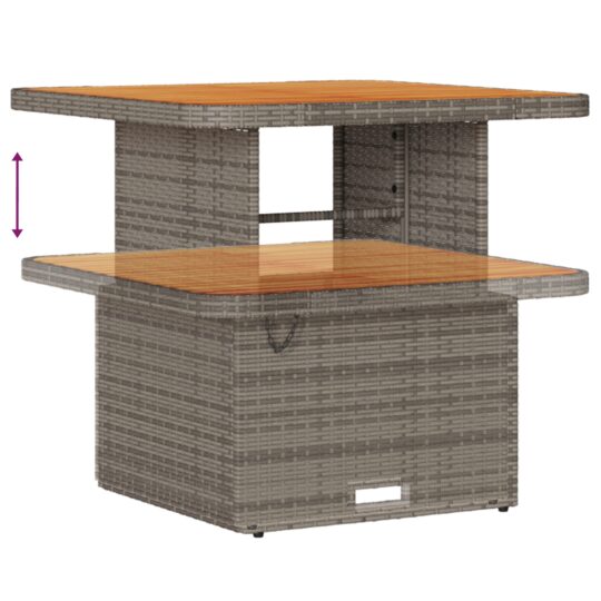 3365163 10 Set de canapele pentru grădină cu pernă 12 pcs Gri Rattan poli 3365163 10