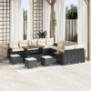 3365190 1 Set de canapele pentru grădină 14 pcs Negru Rattan poli 3365190 1