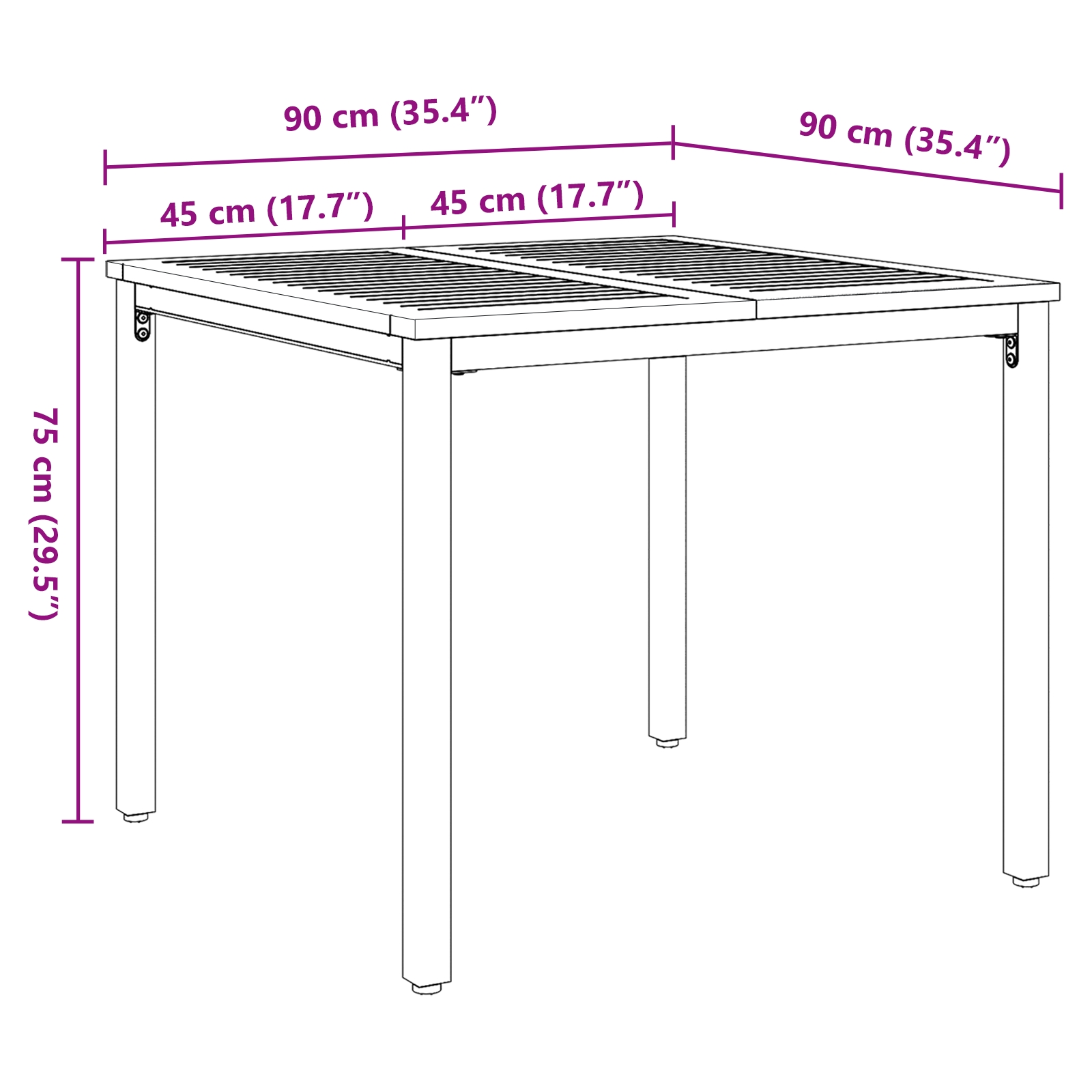 3365495 11 Set masă grădină 5 Piese Bej Ratan Poly Acacia Set masă grădină 5 Piese Bej Ratan Poly Acacia - imagine 11