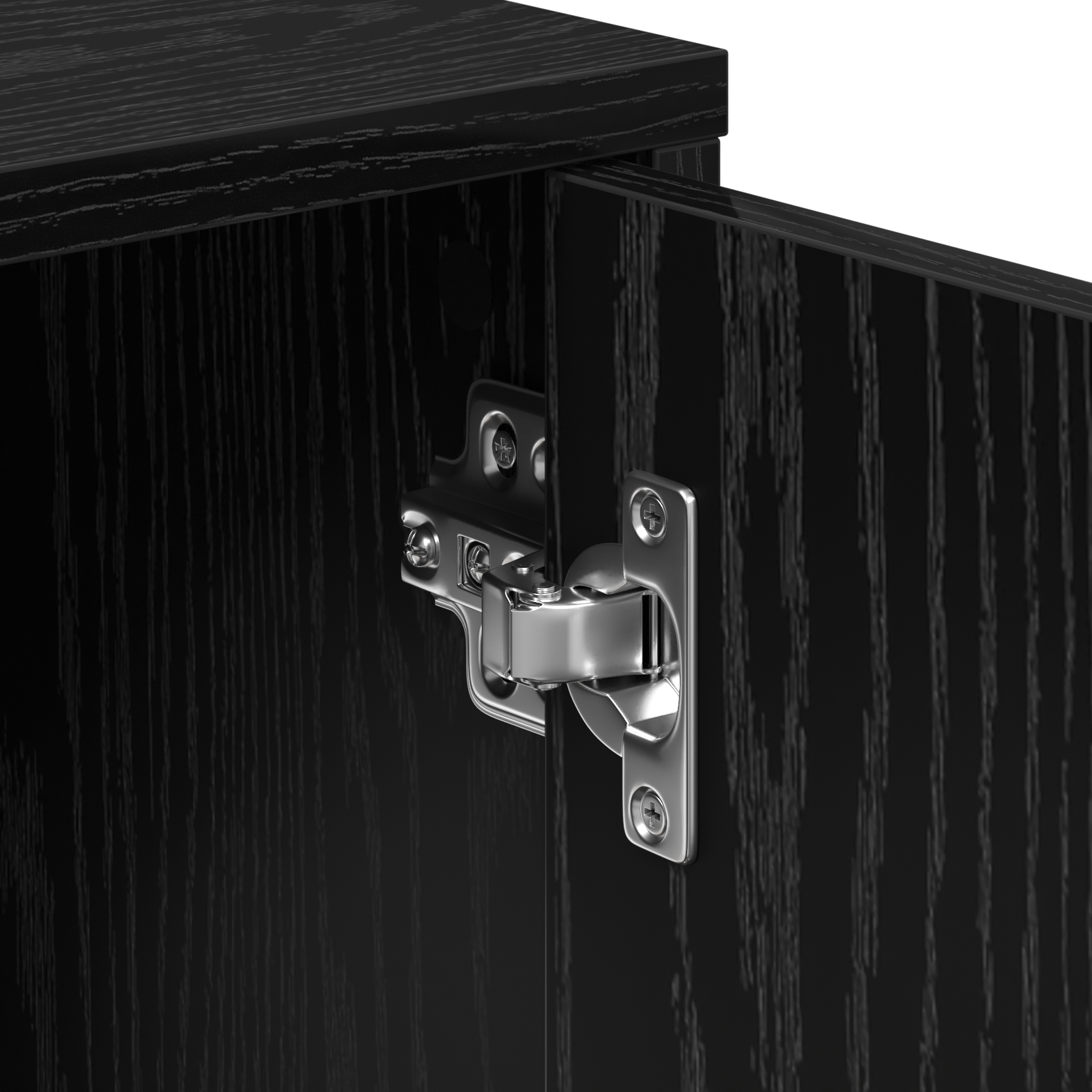 3365552 10 Bufet 2 pcs Stejar negru 60 x 31 x 70 cm Lemn compozit Bufet 2 pcs Stejar negru 60 x 31 x 70 cm Lemn compozit - imagine 10