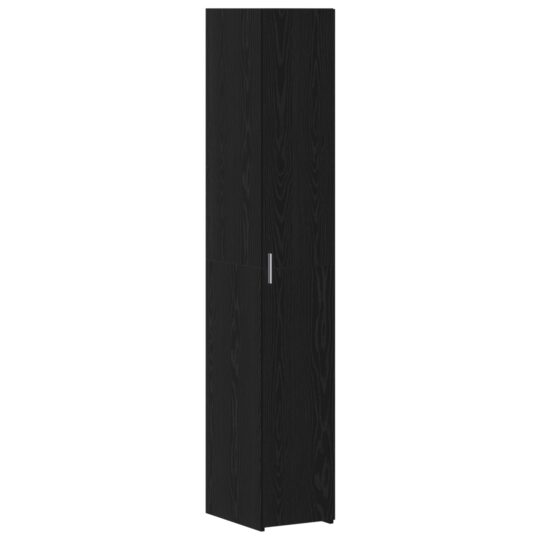 Alternative view of Bufet Stejar negru 30 x 42.5 x 185 cm Lemn compozit