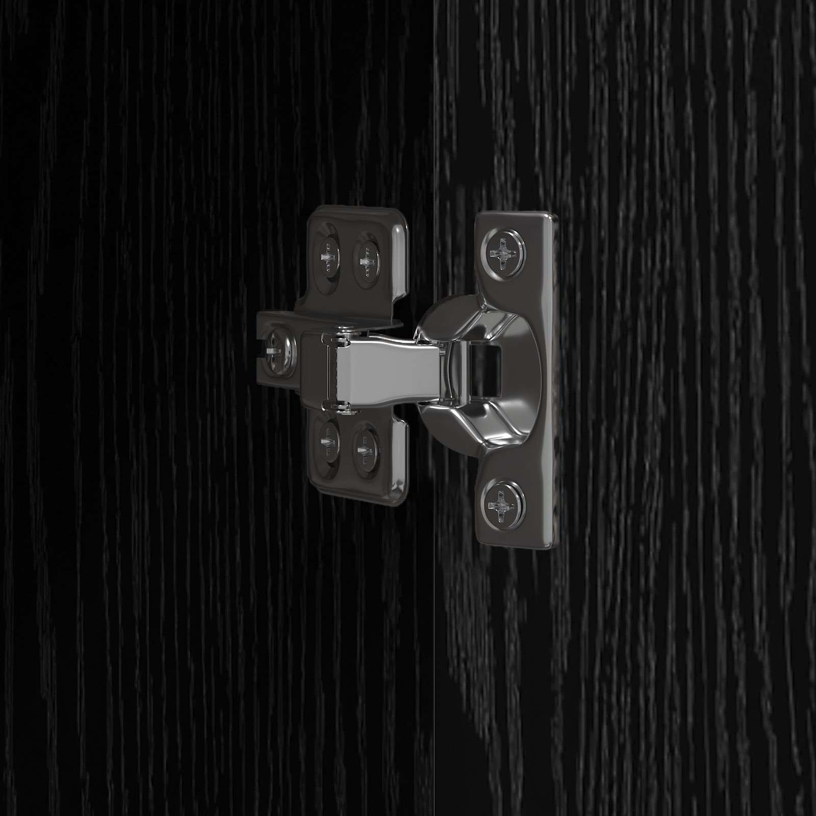 3365596 9 Bufet Stejar negru 40 x 42.5 x 185 cm Lemn compozit Bufet Stejar negru 40 x 42.5 x 185 cm Lemn compozit - imagine 9