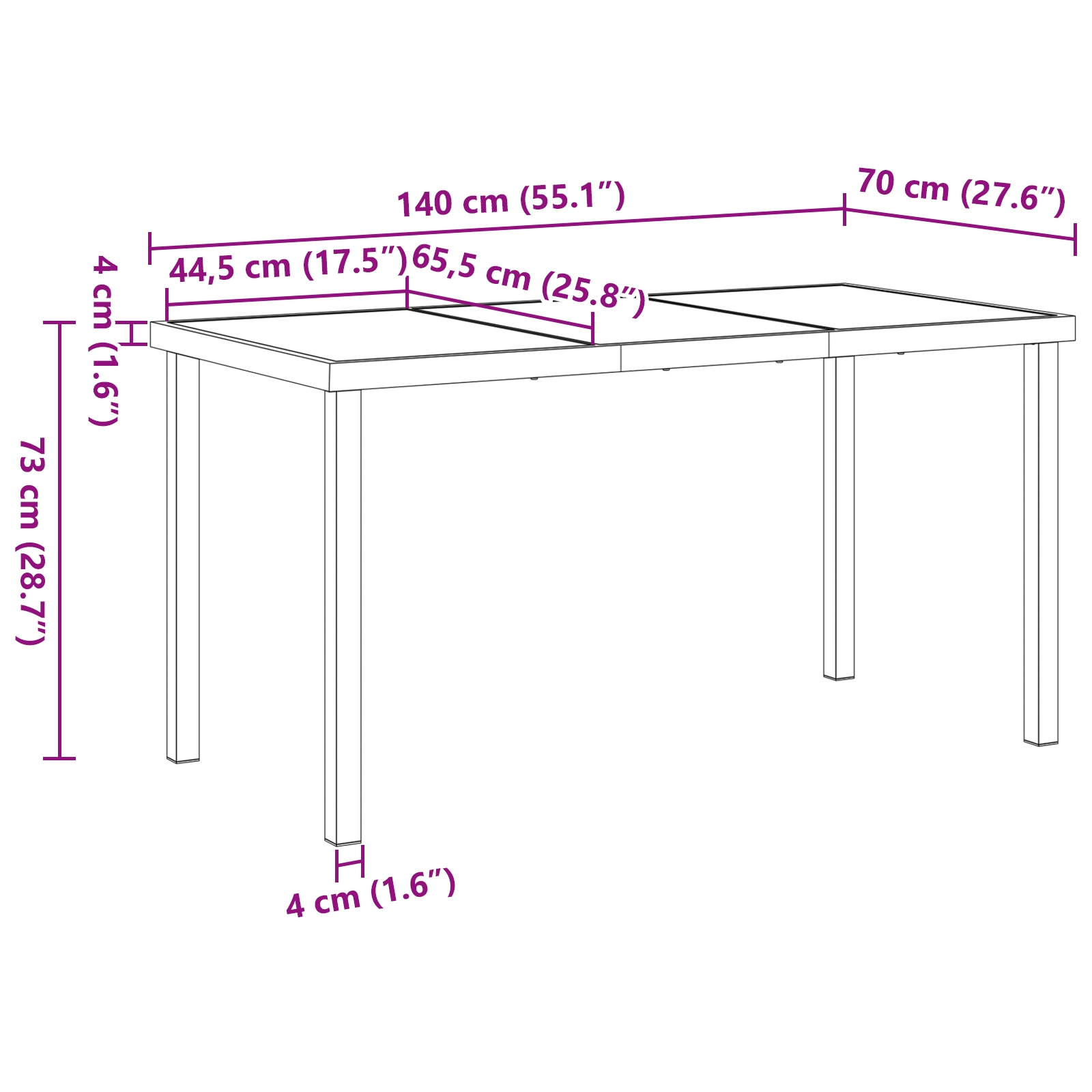 3379179 11 Set de masă pentru grădină 5 pcs Maro Rattan poli Set de masă pentru grădină 5 pcs Maro Rattan poli - imagine 11