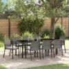 3379246 1 Set de mese de grădină 9 piese gri rattan polimeric 3379246 1