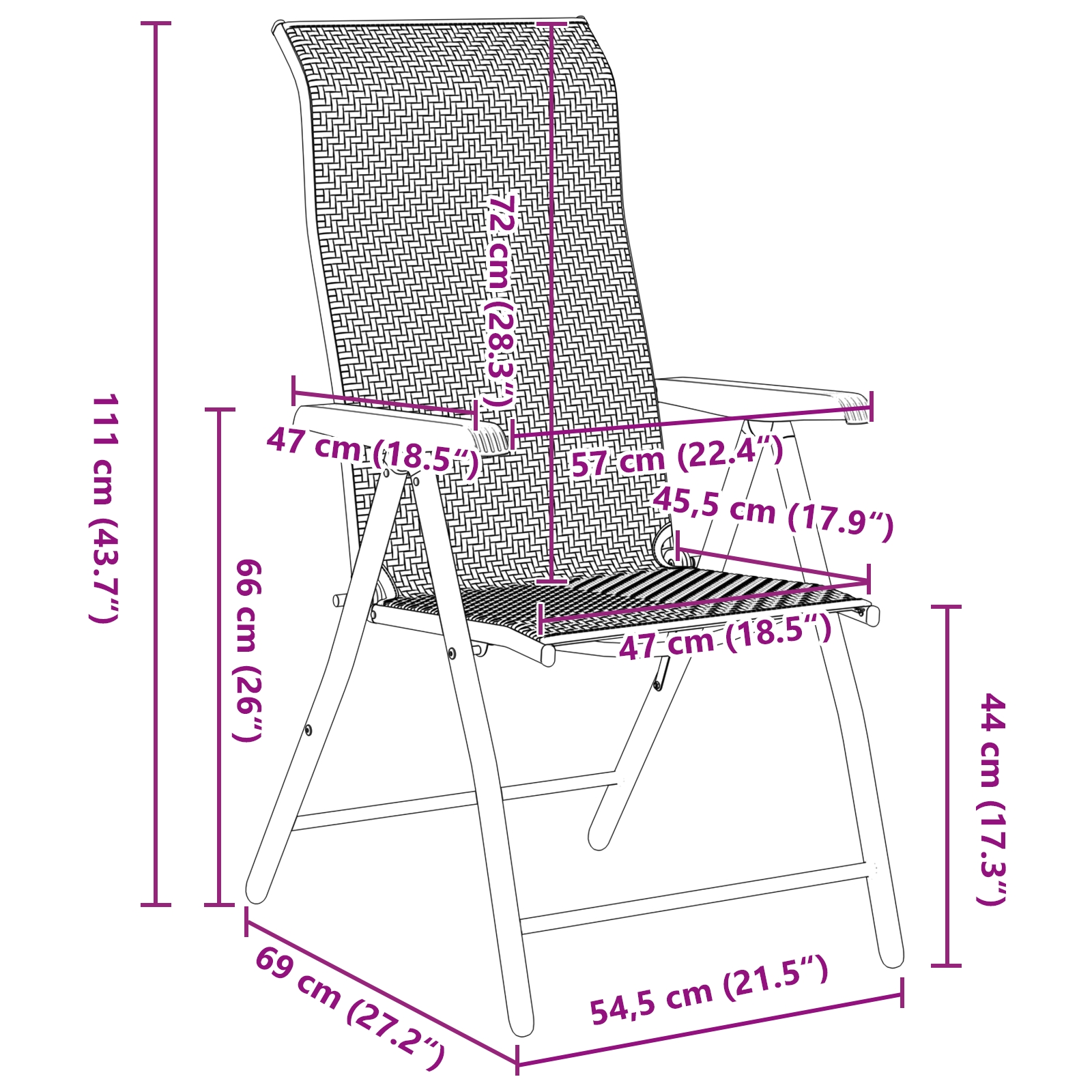 3379281 10 Set Dining Grădină 9 Piese Gri din Ratan PE Set Dining Grădină 9 Piese Gri din Ratan PE - imagine 10