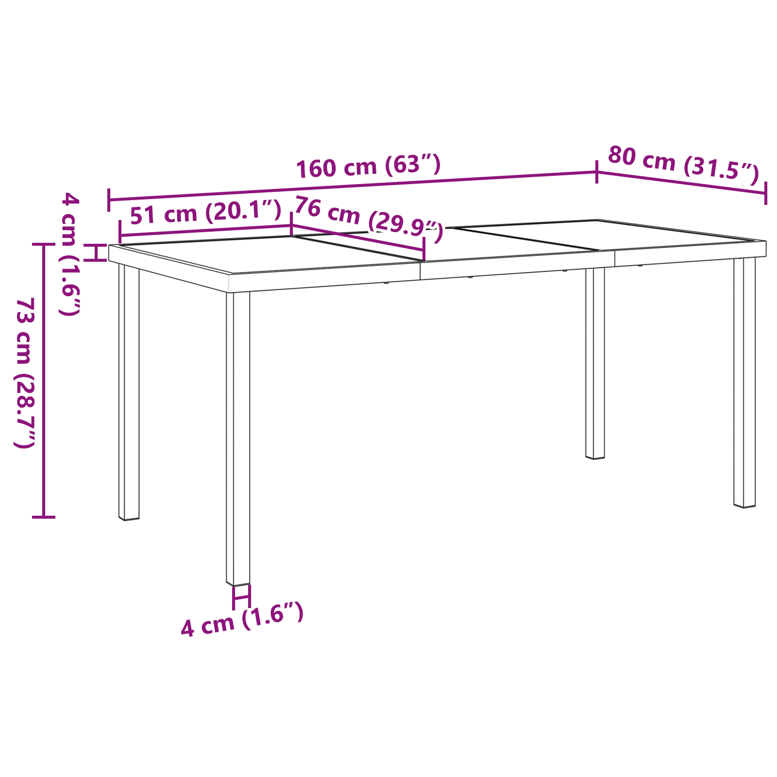 3379285 11 Set de masă pentru grădină 5 pcs Antracit Oțel Set de masă pentru grădină 5 pcs Antracit Oțel - imagine 11