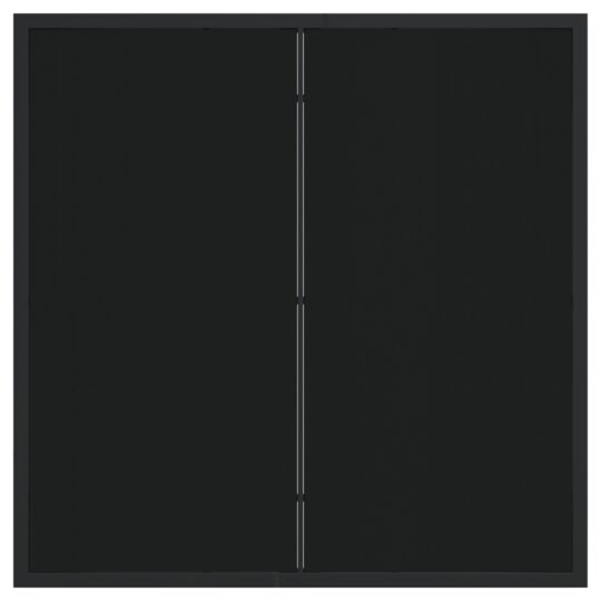 3380036 8 Set de masă pentru grădină 3 pcs Negru Rattan poli 3380036 8